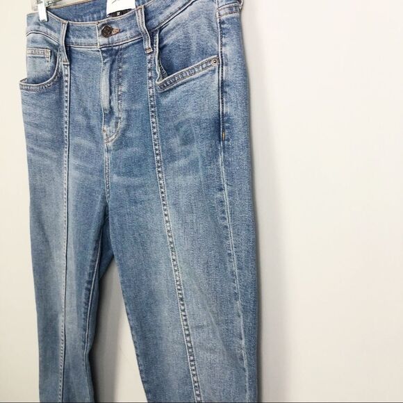 CURRENT/ELLIOTT | Stiletto Seamed High Waist Ankle Skinny Jeans Women’s Size 32 - Picture 4 of 12